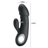 Pretty Love Vibromasseur Ansel Pretty Love 16cm Noir